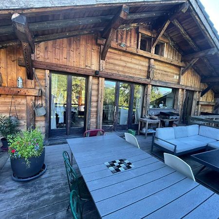 Magnifique Chalet Dans La Vallee De Chamonix Servoz Bagian luar foto