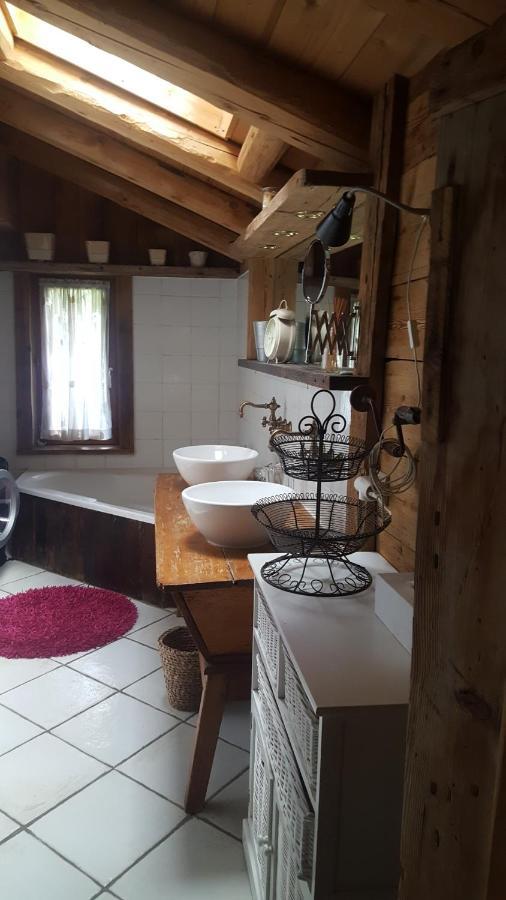 Magnifique Chalet Dans La Vallee De Chamonix Servoz Bagian luar foto