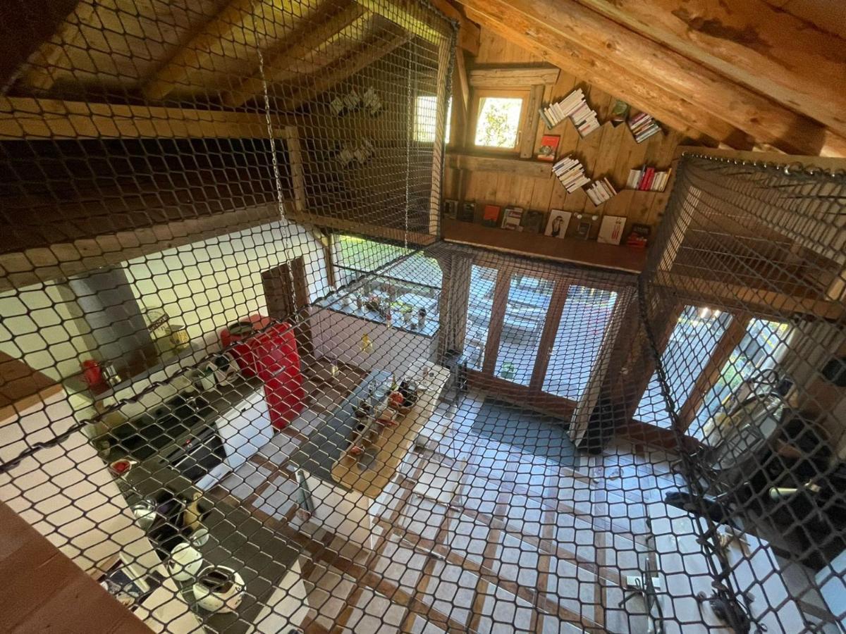 Magnifique Chalet Dans La Vallee De Chamonix Servoz Bagian luar foto