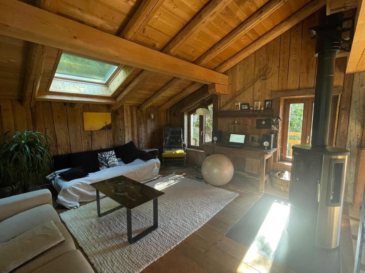 Magnifique Chalet Dans La Vallee De Chamonix Servoz Bagian luar foto