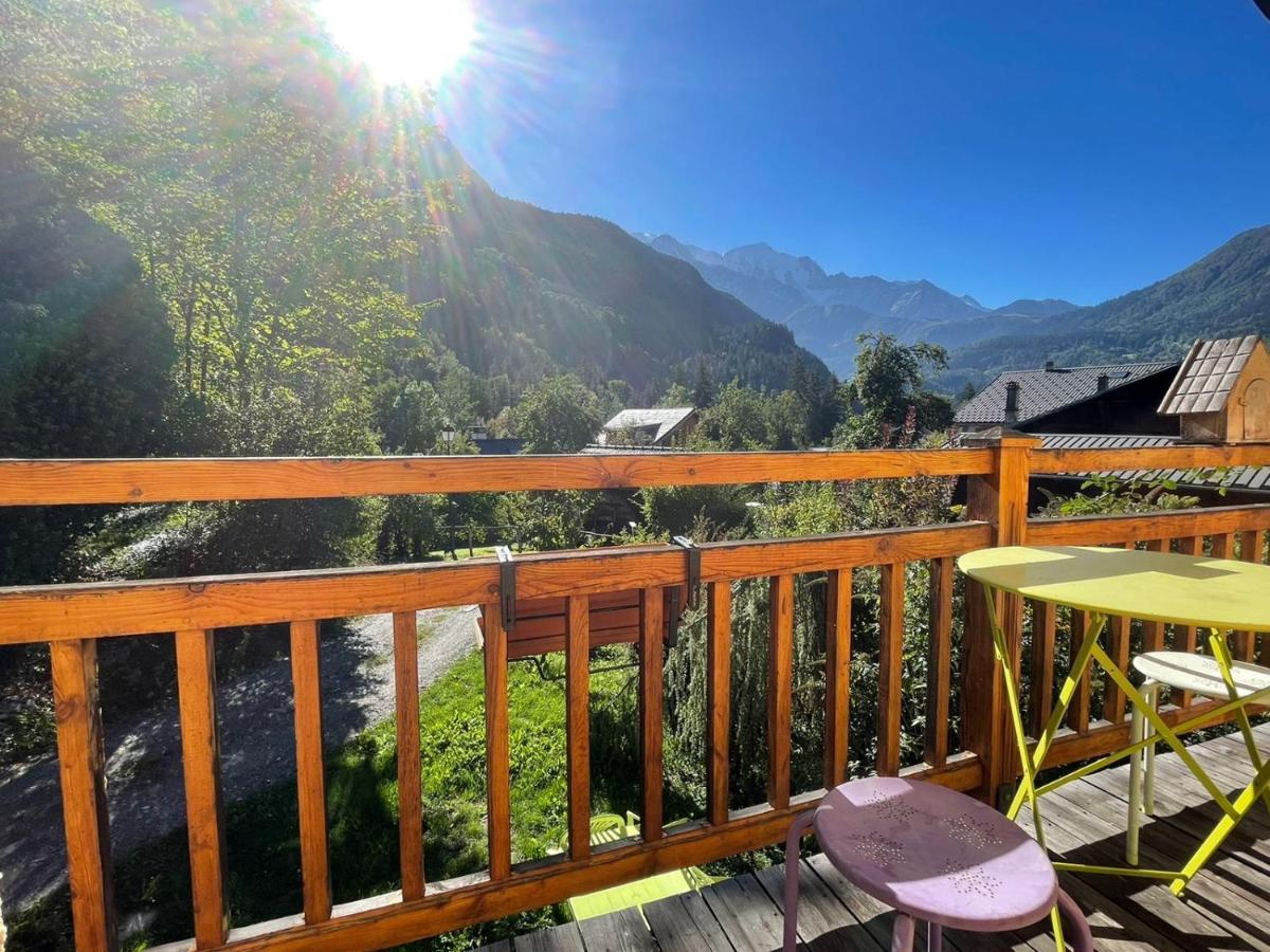Magnifique Chalet Dans La Vallee De Chamonix Servoz Bagian luar foto